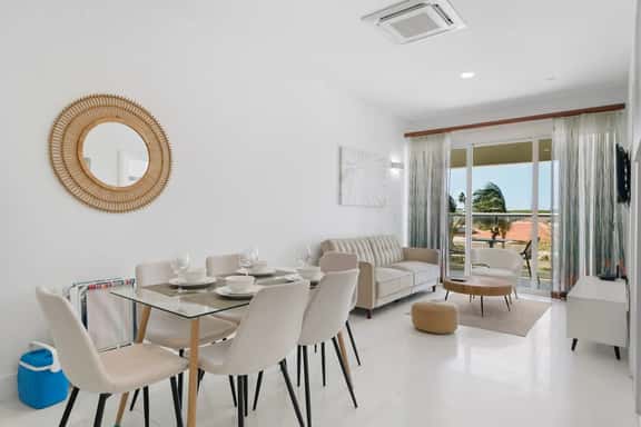 Modern Caribbean 2BR Condo with Pool Access, Noord - Image 1