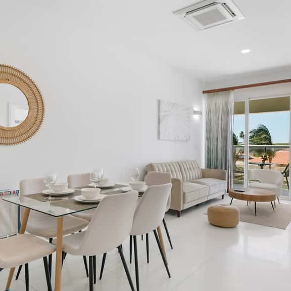 Modern Caribbean 2BR Condo with Pool Access, Noord - Image 1